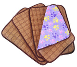 Pet Blanket Summer Winter Use Dog Cat Bed Mat Foot Print