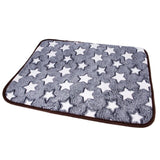 Pet Blanket Summer Winter Use Dog Cat Bed Mat Foot Print