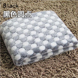 Soft Flannel Pet Dog Blanket Dots Printed Breathable.