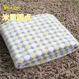 Soft Flannel Pet Dog Blanket Dots Printed Breathable.